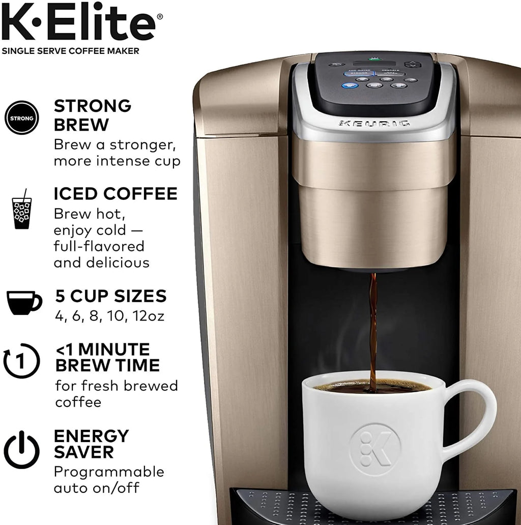 Single Serve Coffee Maker with Iced Coffee Capability S7646