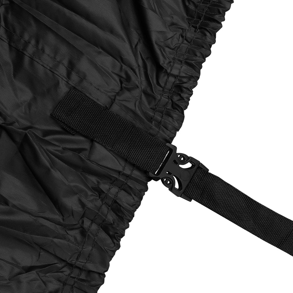 Blue And Black Pontoon Boat Cover V5403