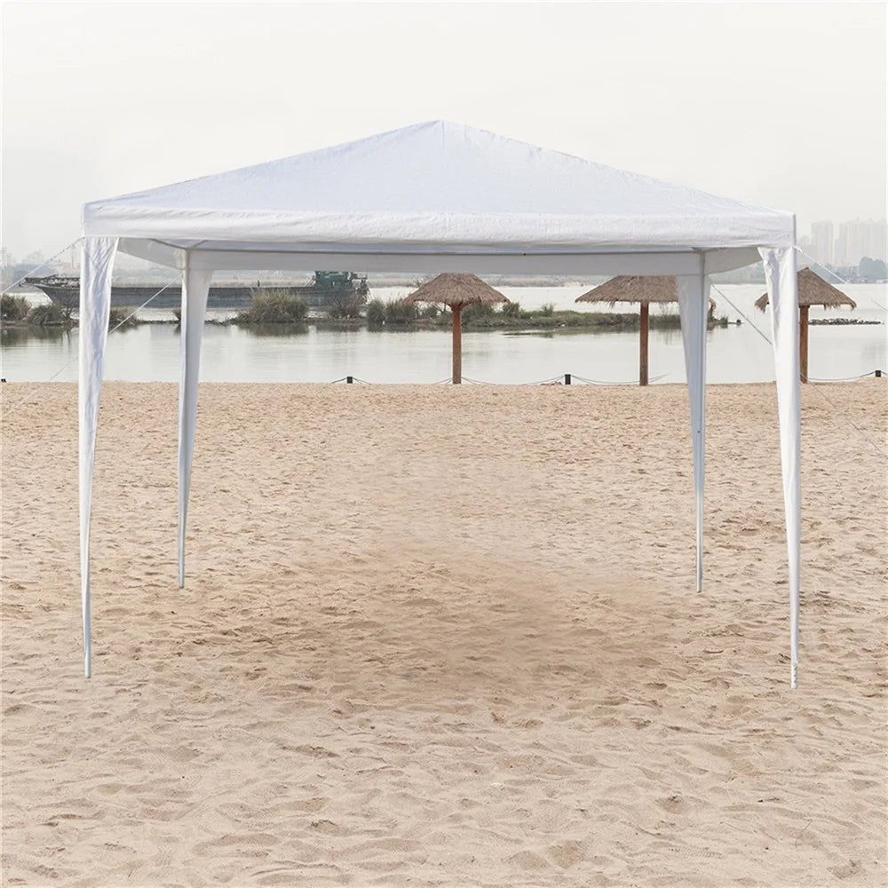 10’ x 10’ Heavy Duty Steel Frame Party Tent J55049