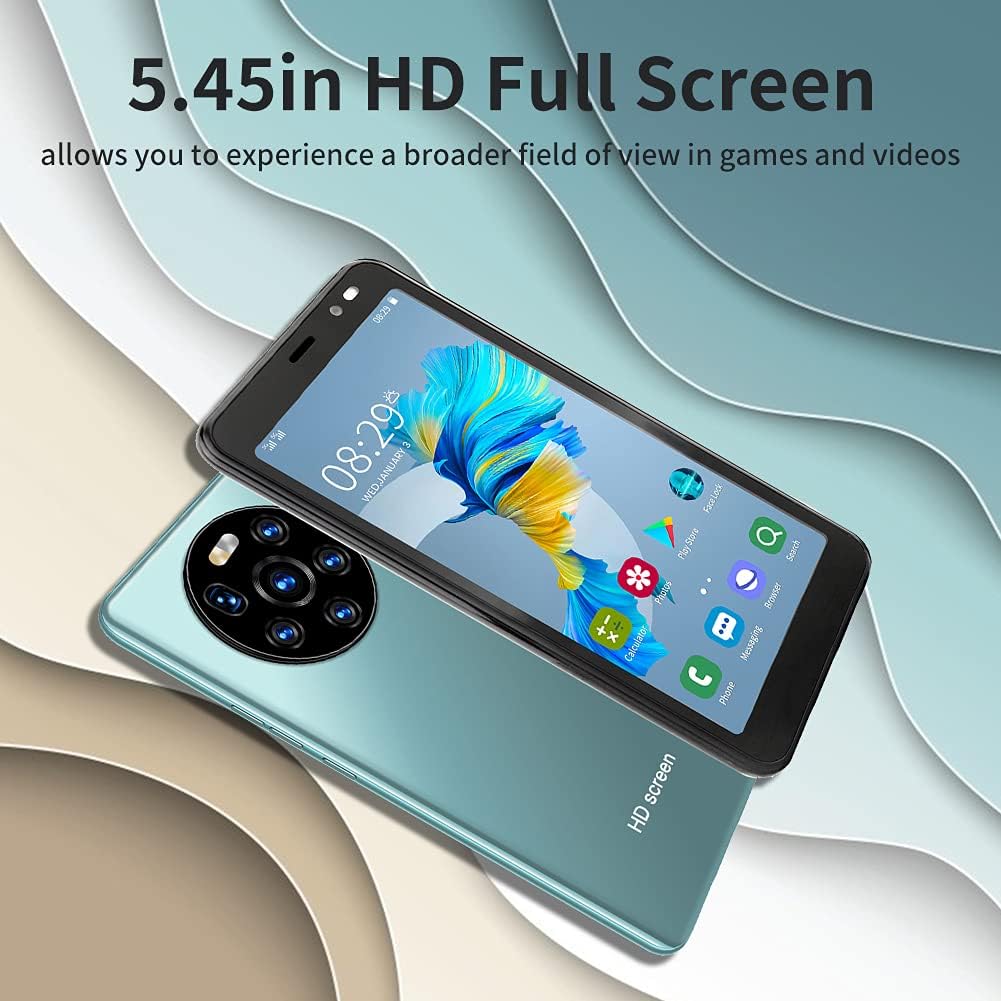 Unlocked Smartphone 5.45" HD Full Screen Dual Card Slot Pack of 2 Y4580