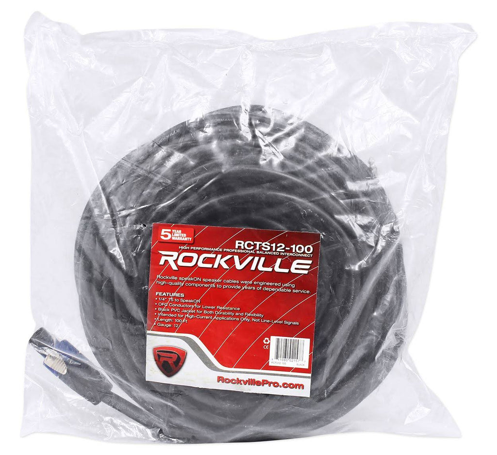 100' 12 AWG Speaker Cable 100% Copper X6307