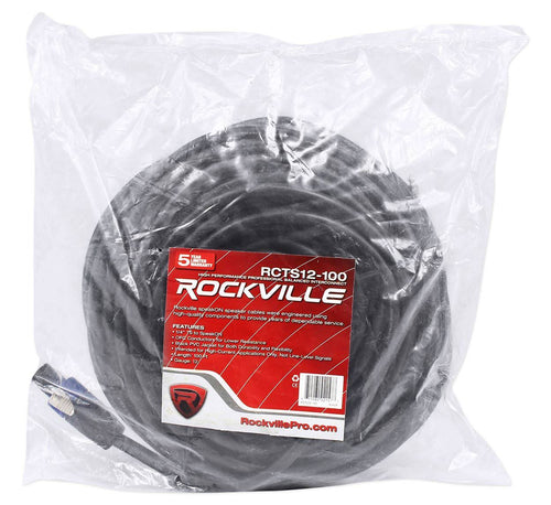 100' 12 AWG Speaker Cable 100% Copper X6307