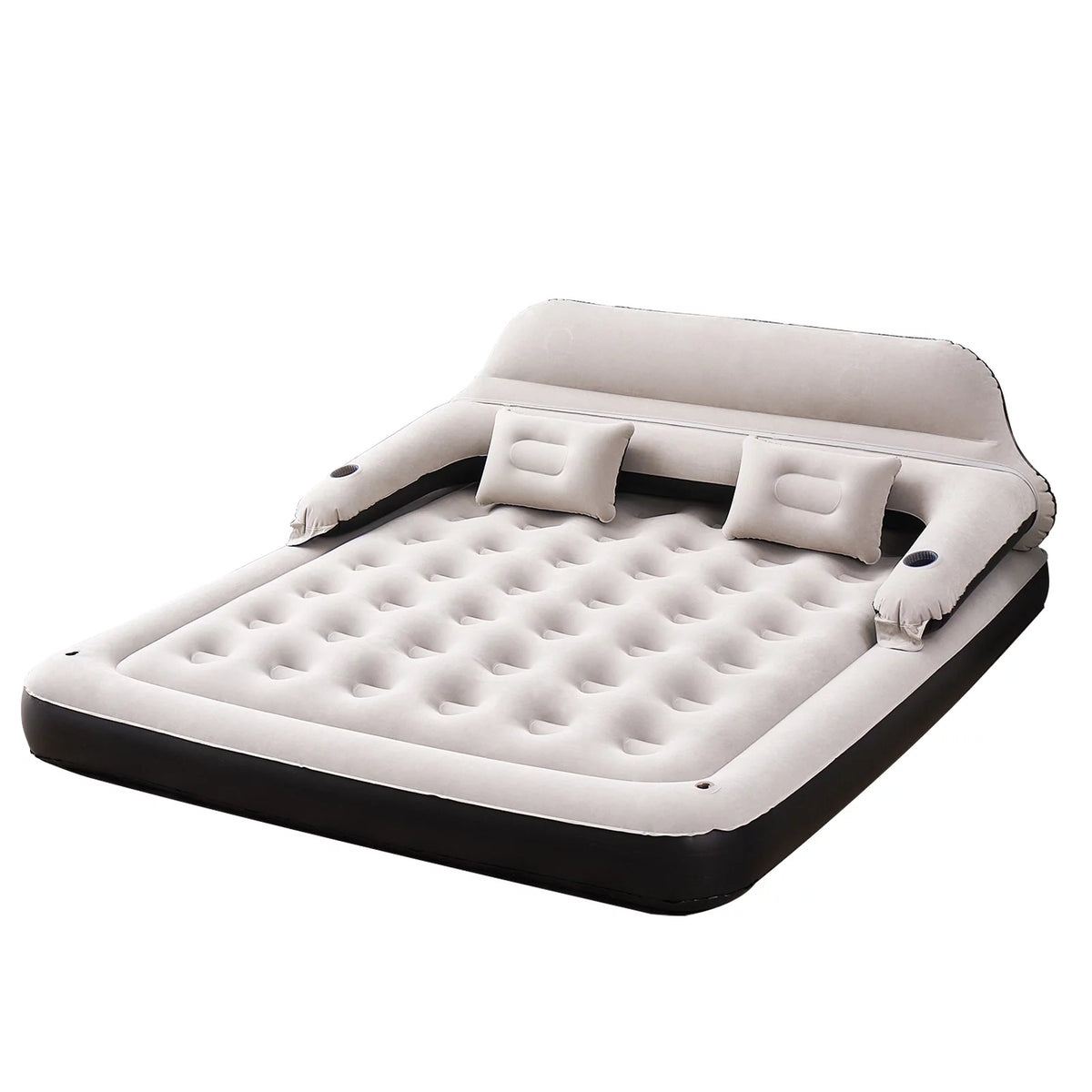 King Size Inflatable Air Mattress with Headboard S586670