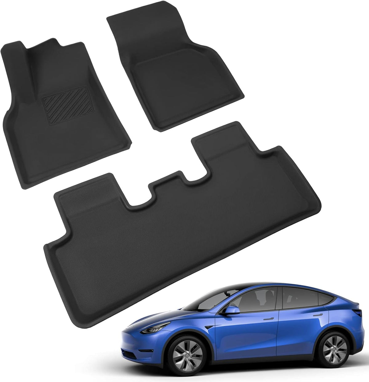 TPR Trunk Mat Cargo Liner Set of 9 V6655