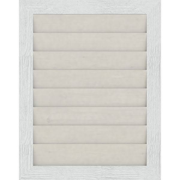 Primed Non-Functional Vertical Gable Vent Z504