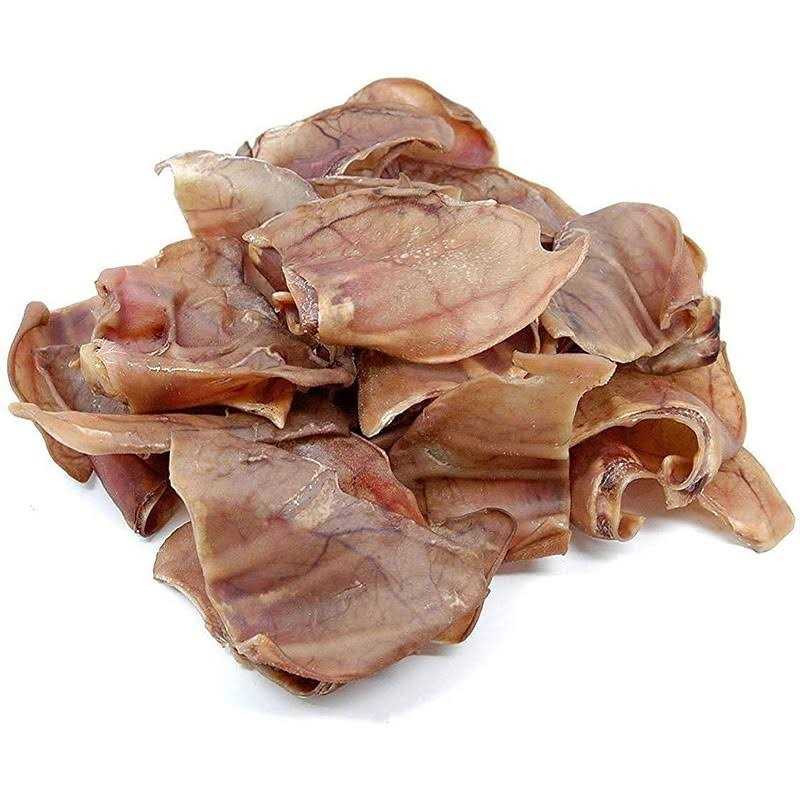 All Natural Jumbo Whole Pig Ears for Dogs G31608