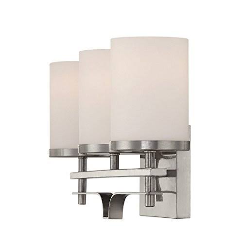 3 Light Bath Bar in Satin Nickel R35561
