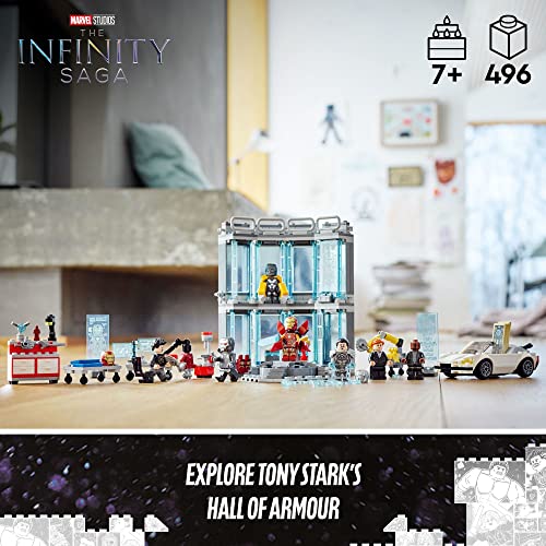 Lego Marvel Iron Man Armory Toy Building Set 76216 Z162391