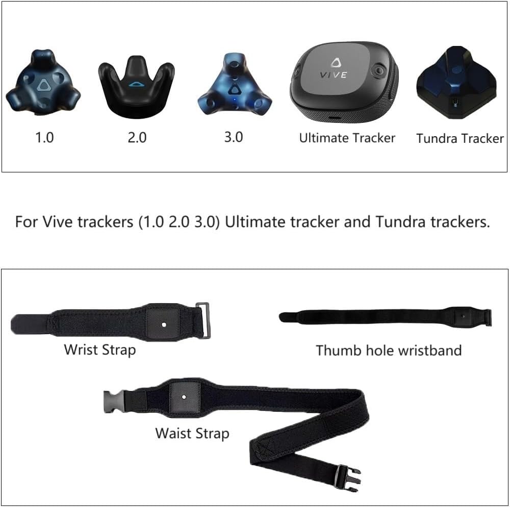 Full Body Tracker Strap, Waist Belt, Hand and Foot Strap, Thigh Strap, VR Accessories Y910