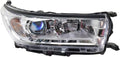 Passenger Side Headlight with Chrome Accent R276