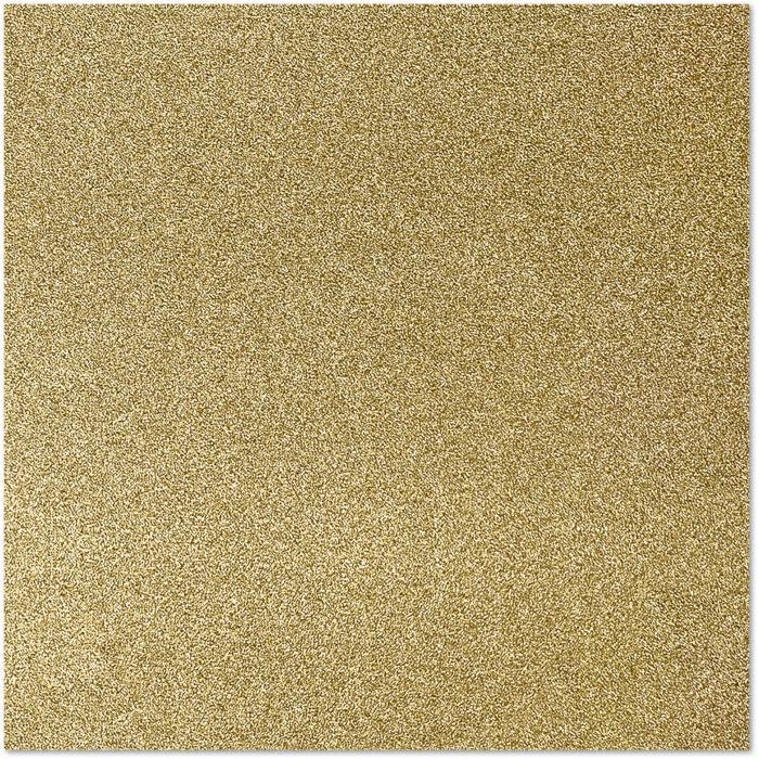 12 x 12 Cardstock Gold Sparkle Pack of 50 S103