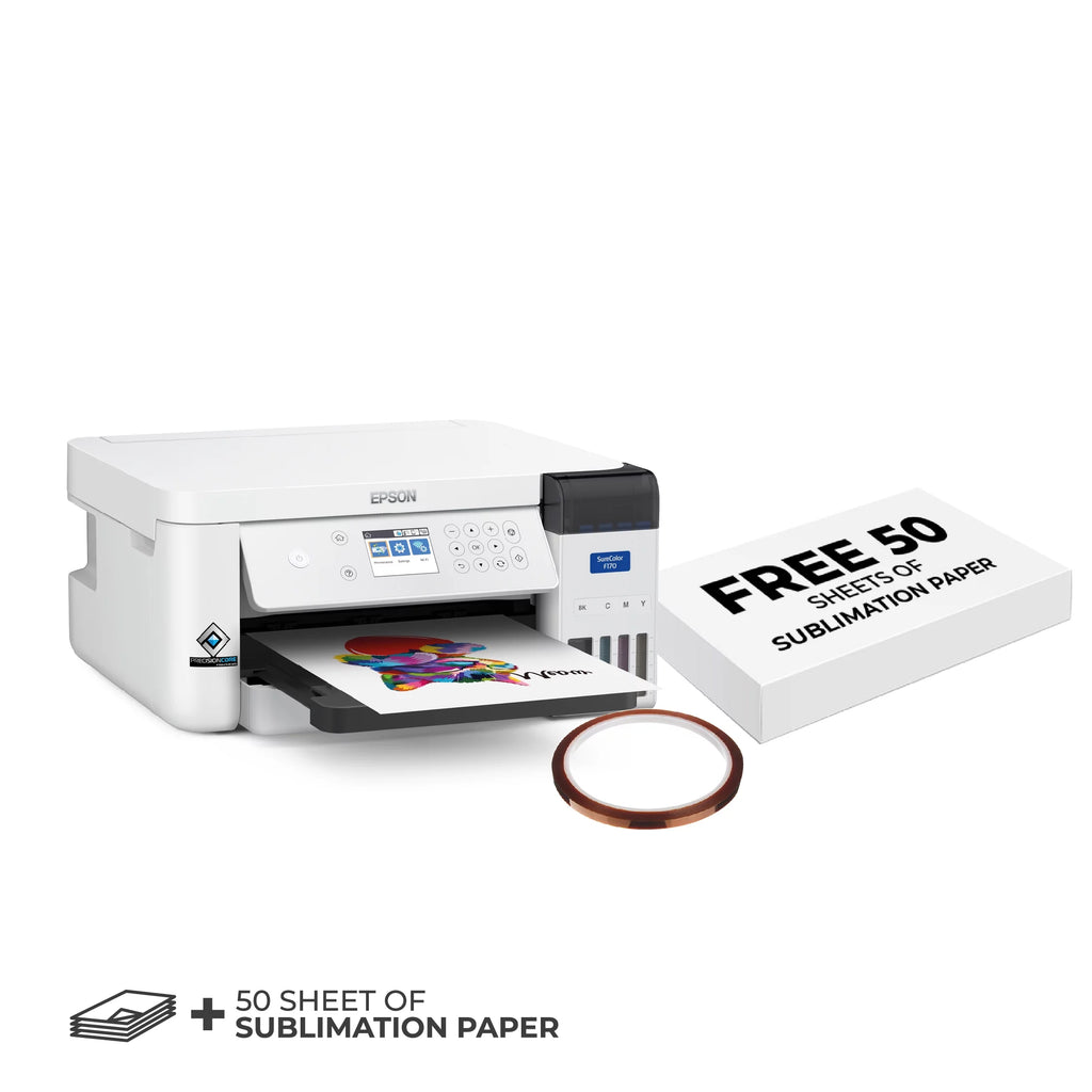 Dye Sublimation Printer with Sublimation Paper and Thermal Tape C24731