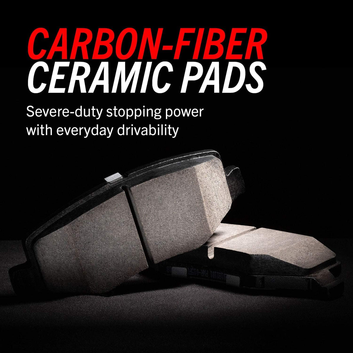 Front and Rear Carbon Fiber Brake Pads with Drilled & Slotted Brake Rotors Kit N222