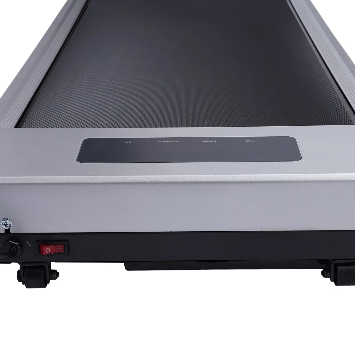 Electric Treadmill Walking Pad Silver Black K674