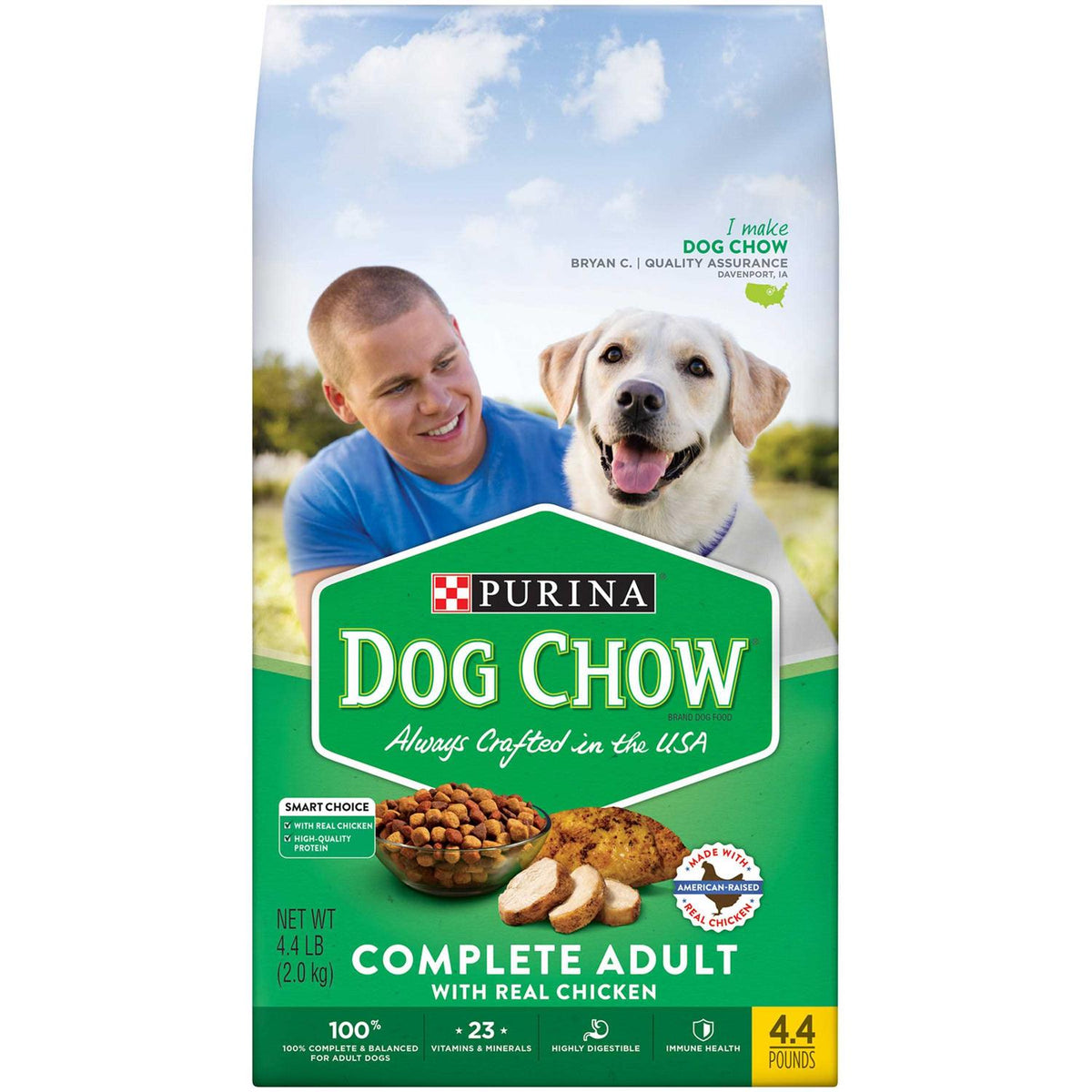 Chicken Adult Complete Dry Dog Food W8730