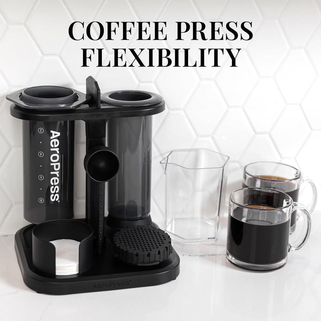 Black Compact AeroPress Organizer Stand I813