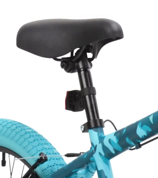 20-inch Turquoise Blue Camouflage Girl's BMX Child Bike N597