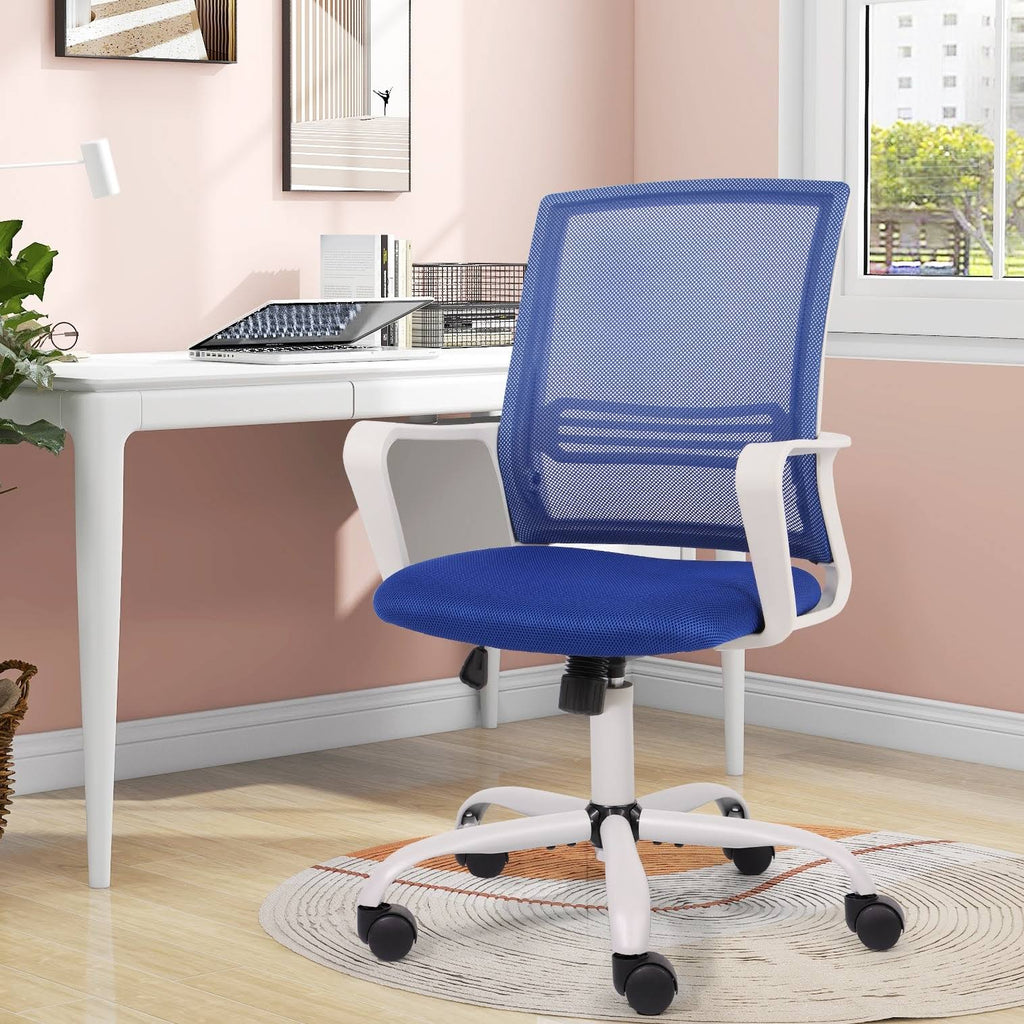 Black Adjustable Swivel Office Chair B7280