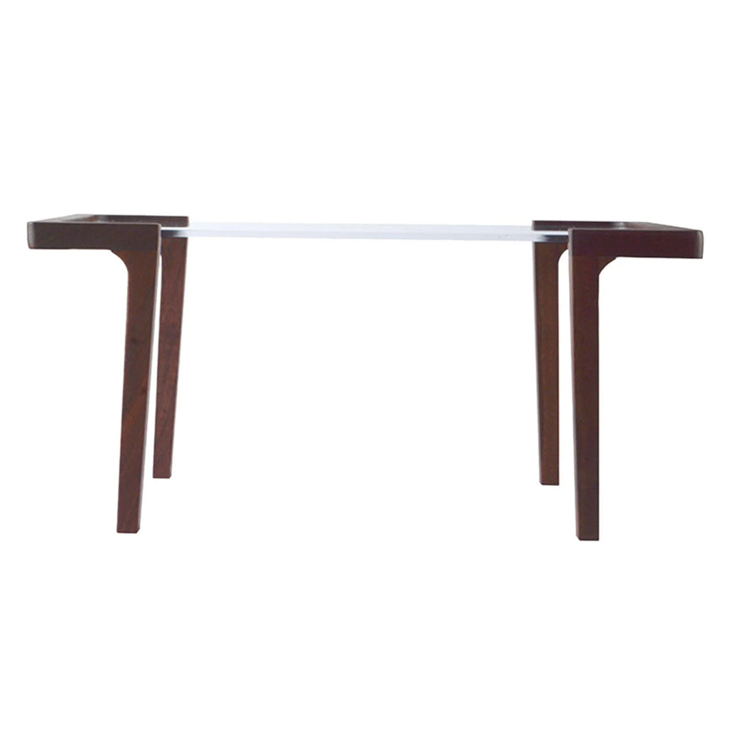 Walnut 1/6 Scale Dollhouse Table Desk D5892