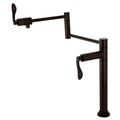 Oil Rubbed Bronze Deck Mount Pot Filler D37947