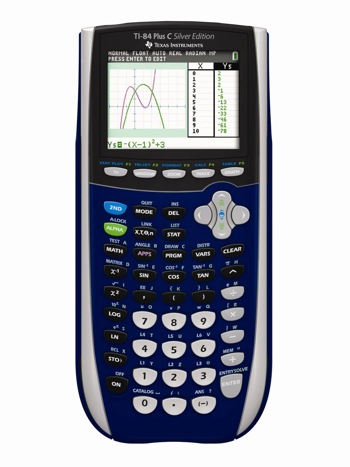 Dark Blue Graphing Calculator U451