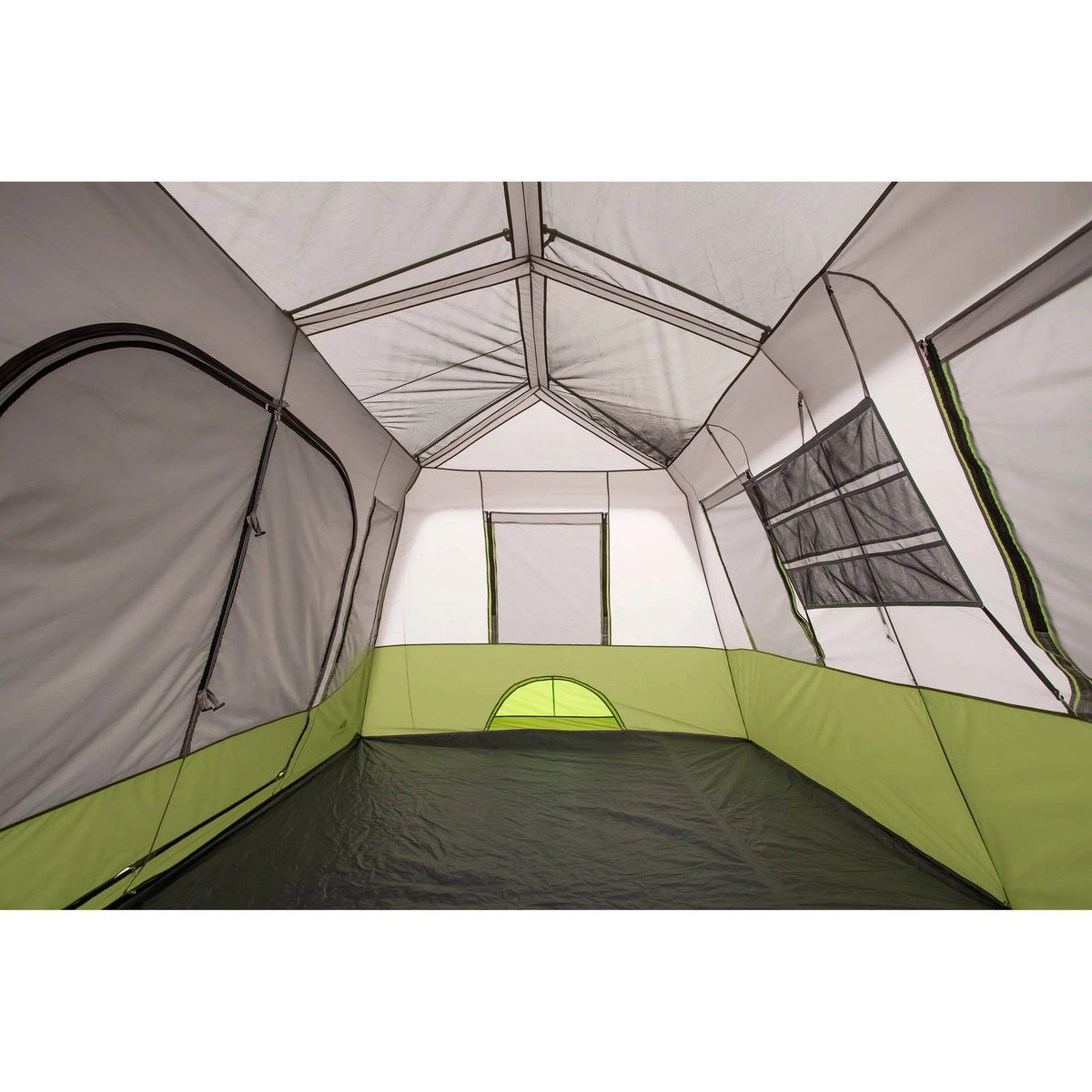 14' x 13.5' 9 Person 2 Room Instant Cabin Tent with Screen Room A6086