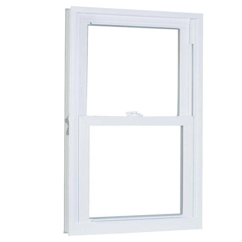 33.75 in. x 65.25 in. White Vinyl Double Hung Window F967