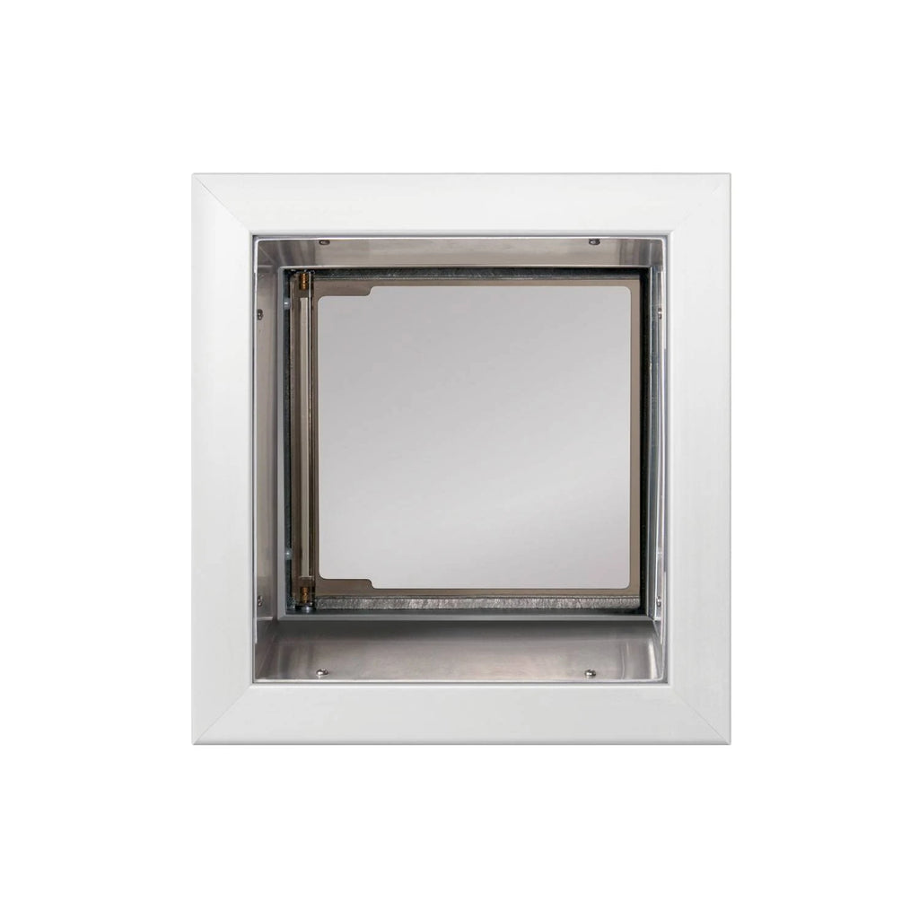 White Wall Mount Pet Door B928834