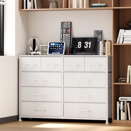 Black 10 Drawer Dresser Z342