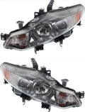 Headlight Assembly Pair for Nissan Murano 2009-2014 Halogen J129