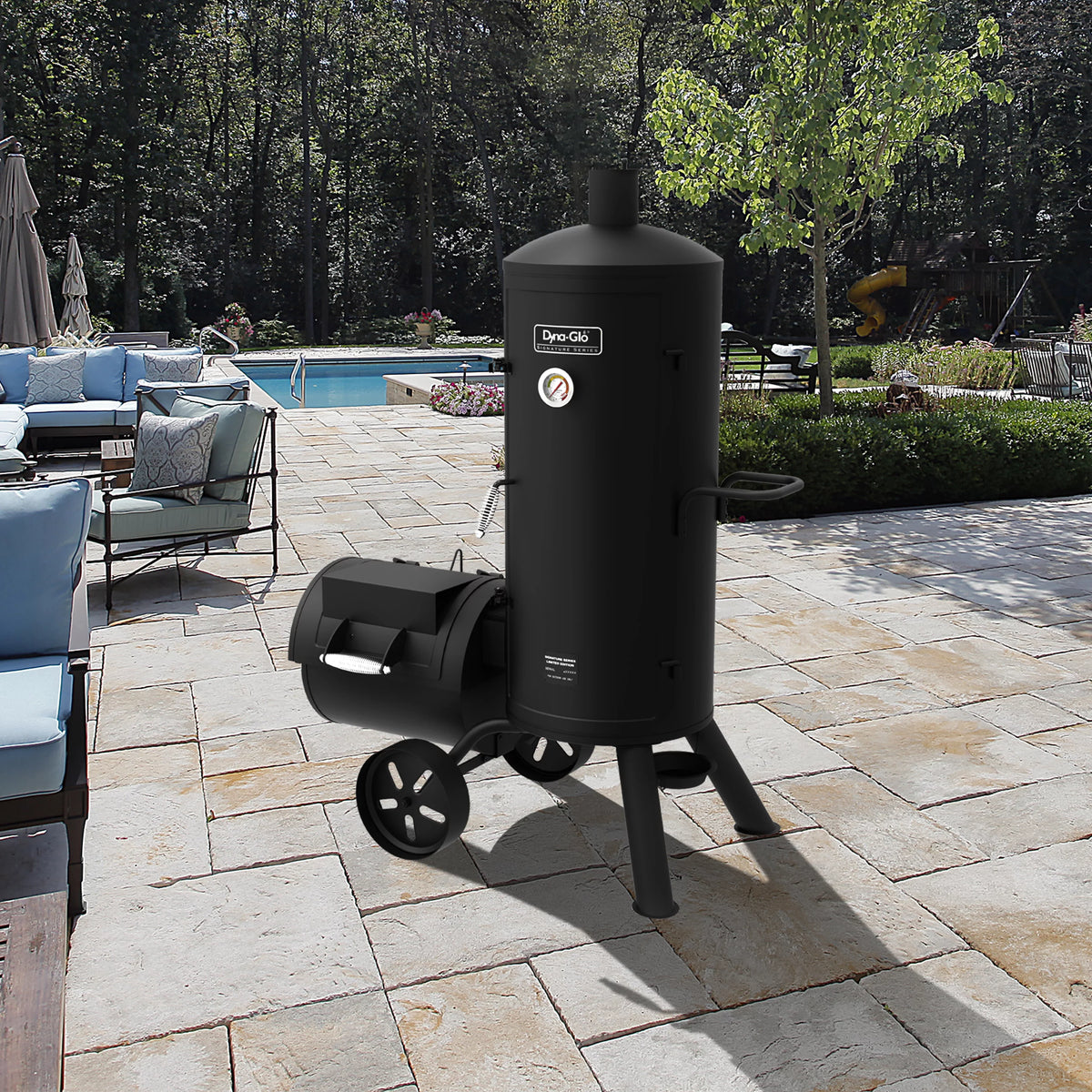 Charcoal Offset Smoker A720648