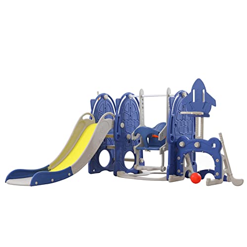 8 in 1 Toddler Slide and Swing Set P28022