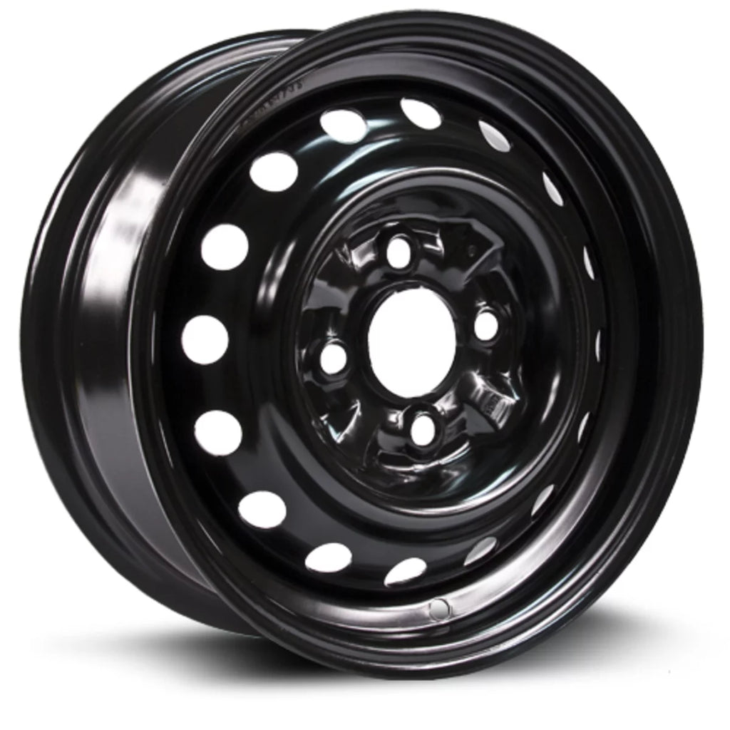 Black Steel Wheel 4x100 40mm P65914