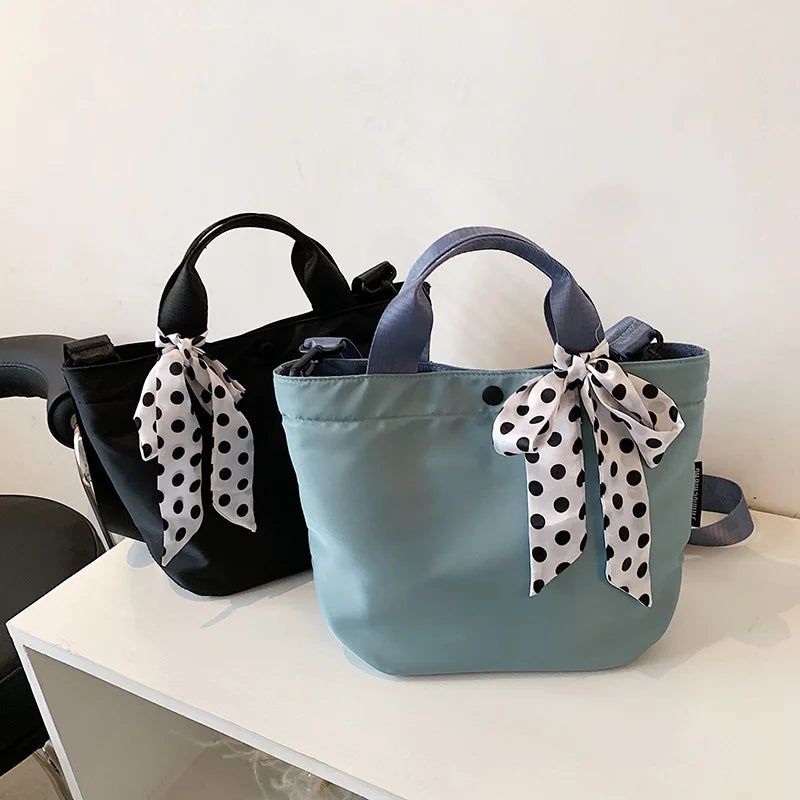 Silk Scarf Shoulder Bag J3591