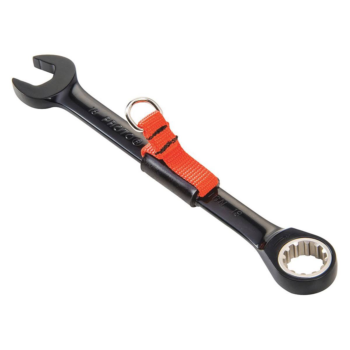 Black Chrome 18 mm Ratcheting Wrench Y35083