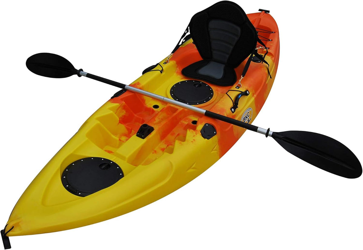 9' Single Sit On Top Fishing Kayak with Seat and Paddle G7781