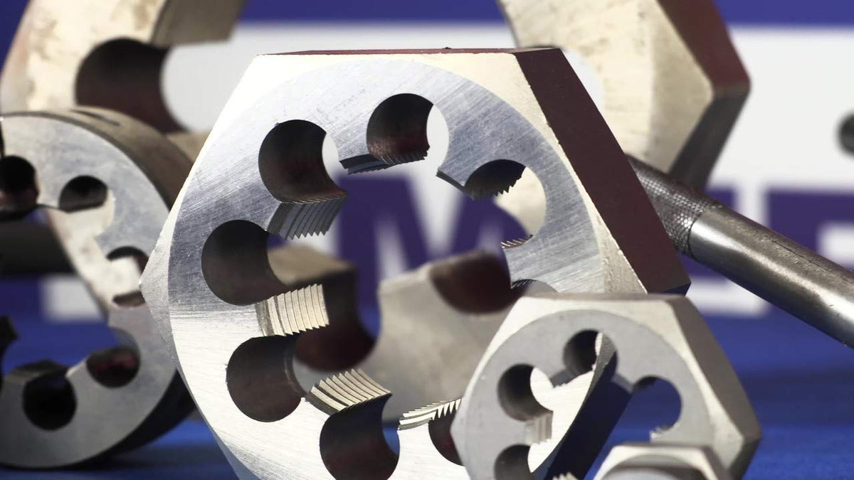6 Piece NPT Pipe Die Set Carbon Steel L65400