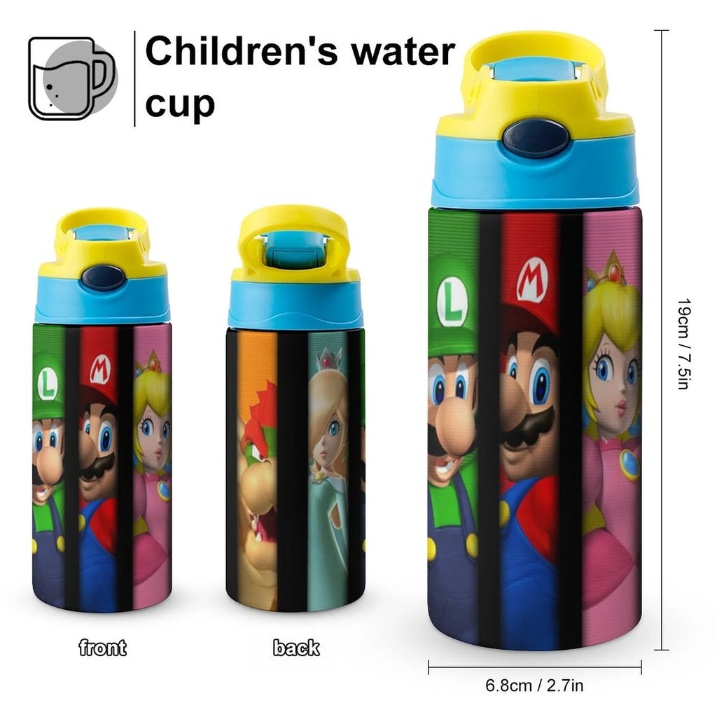 Insulated Stainless Steel Water Bottle With Straw P5229