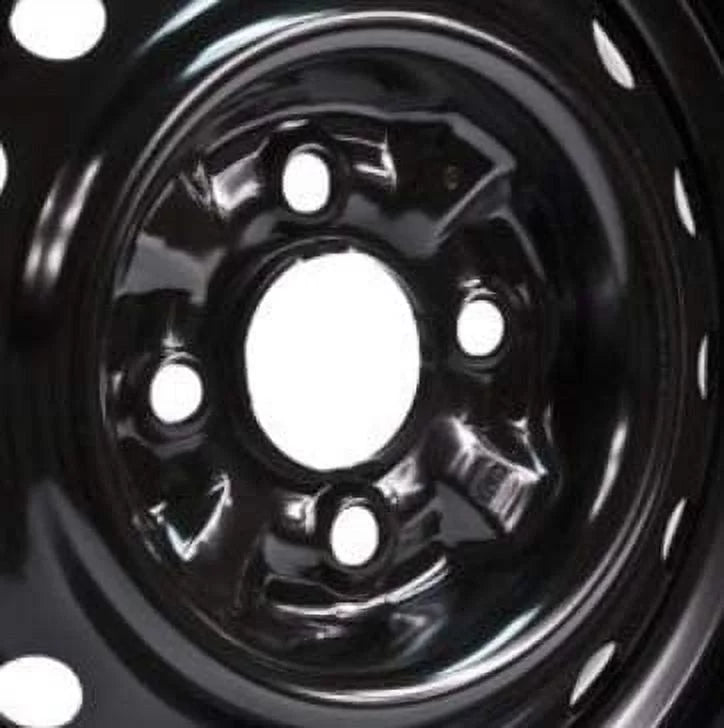 Black Steel Wheel 4x100 40mm P65914