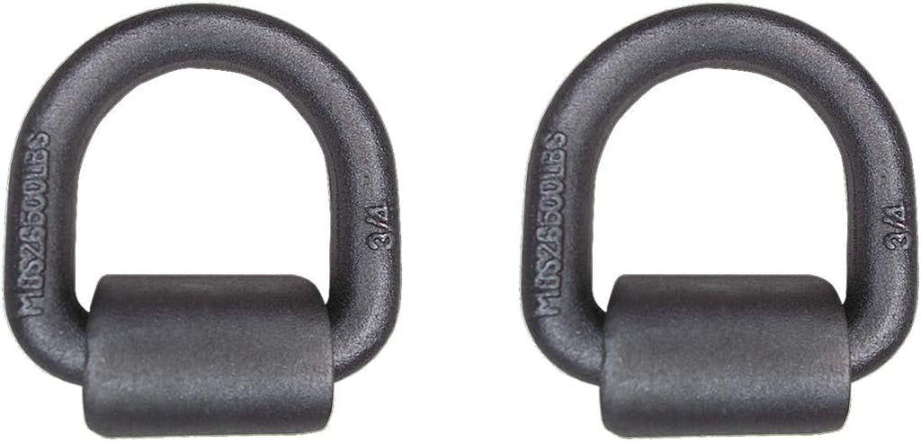 10-Pack Forged Steel Weld-On D Rings E63112