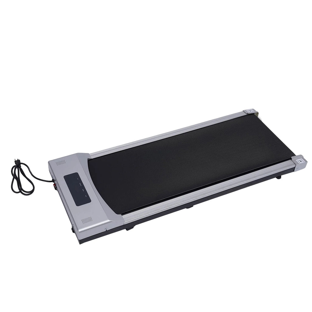 Electric Treadmill Walking Pad Silver Black K674