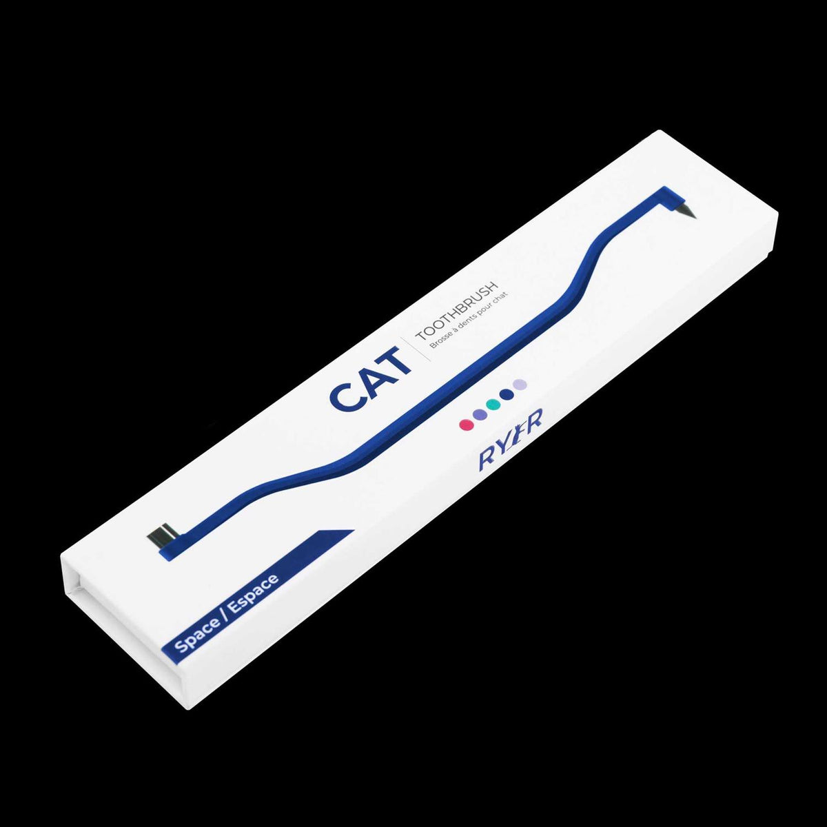 Dual Sided Cat Toothbrush F9079
