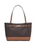 Brown Large Belted Tote L792