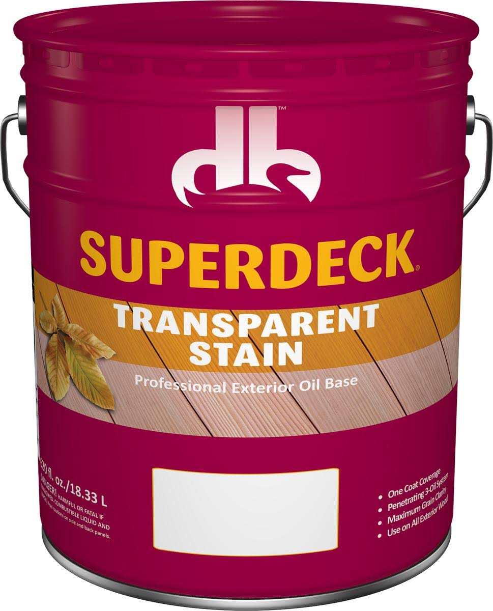 Canyon Brown Transparent Stain, 5 Gal Pail O512