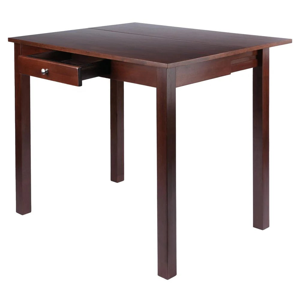 Walnut Drop Leaf High Table W705