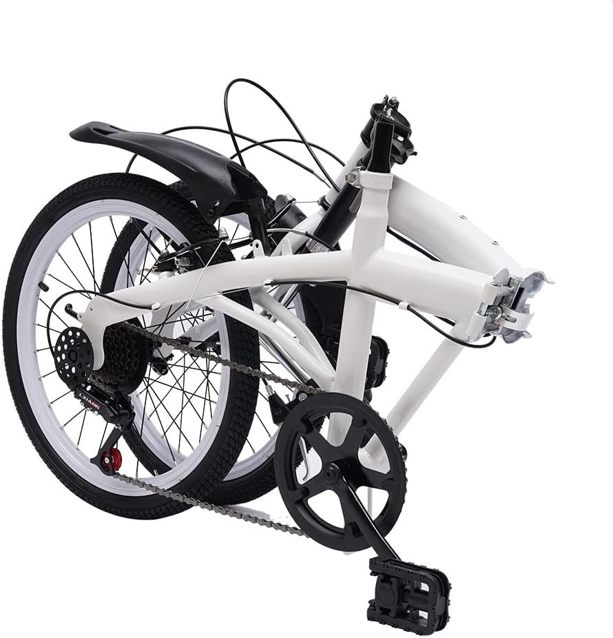 20" 7 Speed Folding Bike Carbon Steel M397