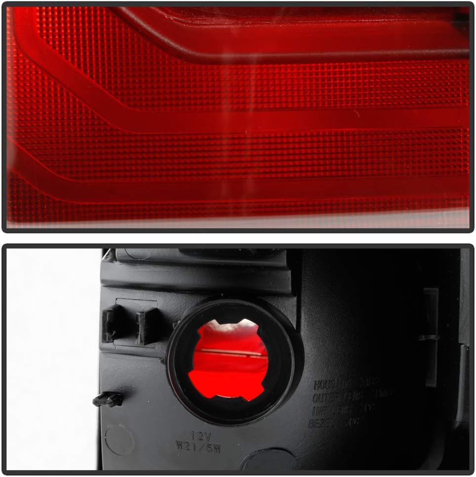 Red Smoked Rear Tail Light Assembly P693937