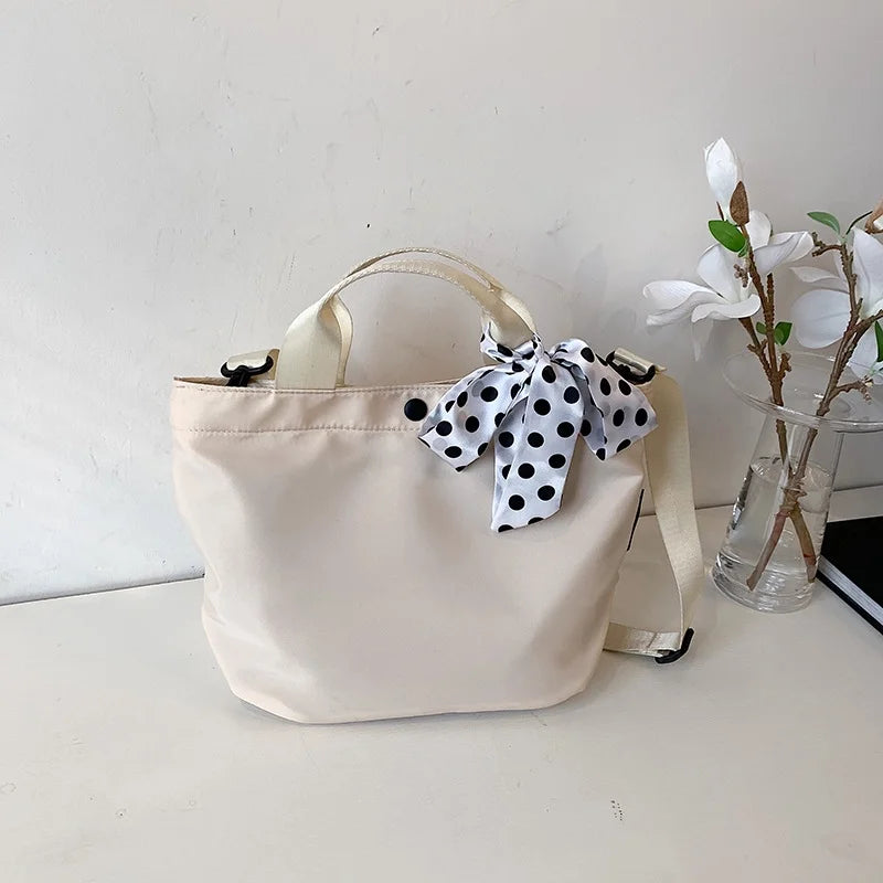 Silk Scarf Shoulder Bag J3591
