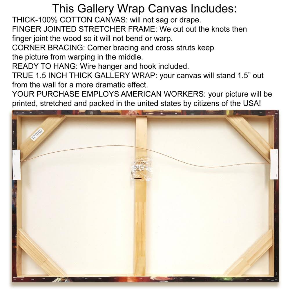 Giclee Print on Wrap Canvas W35331