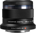 45mm F1.8 Lens for Micro Four Thirds Cameras (Black) B813